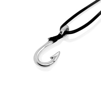 Hawaiian Hook Pendant – Silver