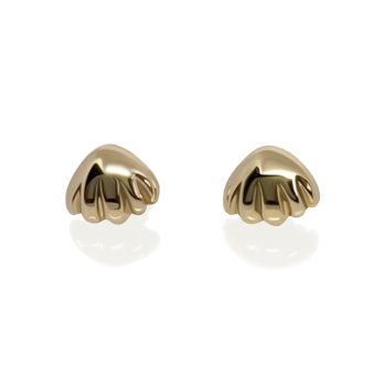 Tridacna Pierce – Gold