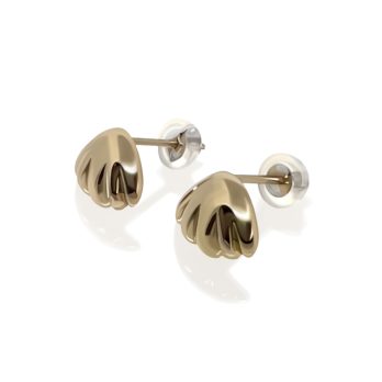 Tridacna Pierce – Gold