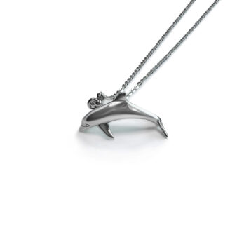 Dolphin Pendant – Silver