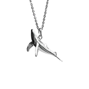 Humpback  Pendant – Silver