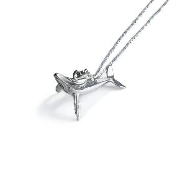 Humpback  Pendant – Silver